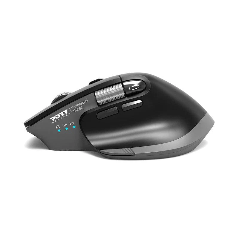 Port Designs Ultimate USB-C Rechargeable Wireless Bluetooth Mouse Black 910203 - Image 4