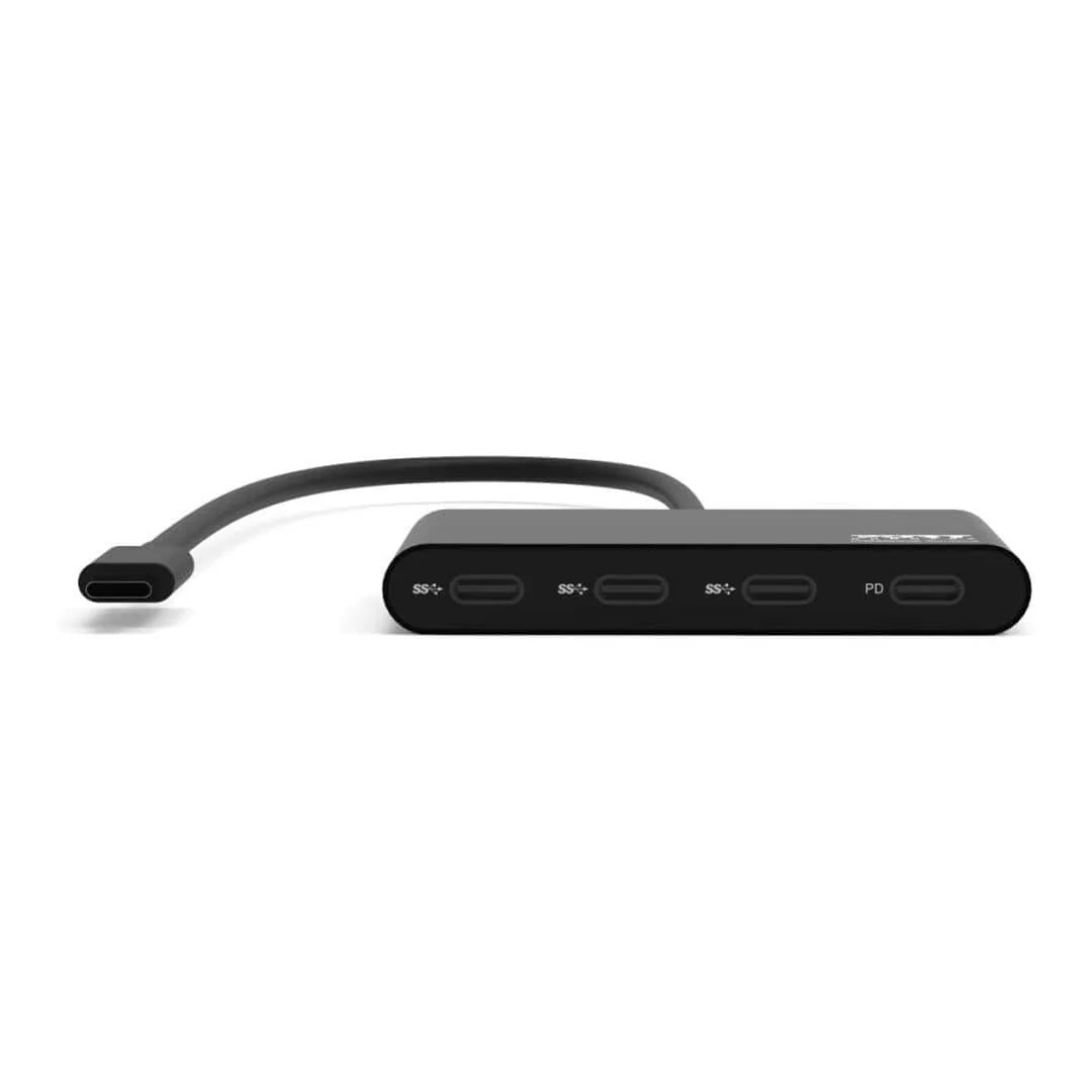 Port Designs USB Type-C 5000 Mbit/s Interface Hub Black 900147 - Image 2