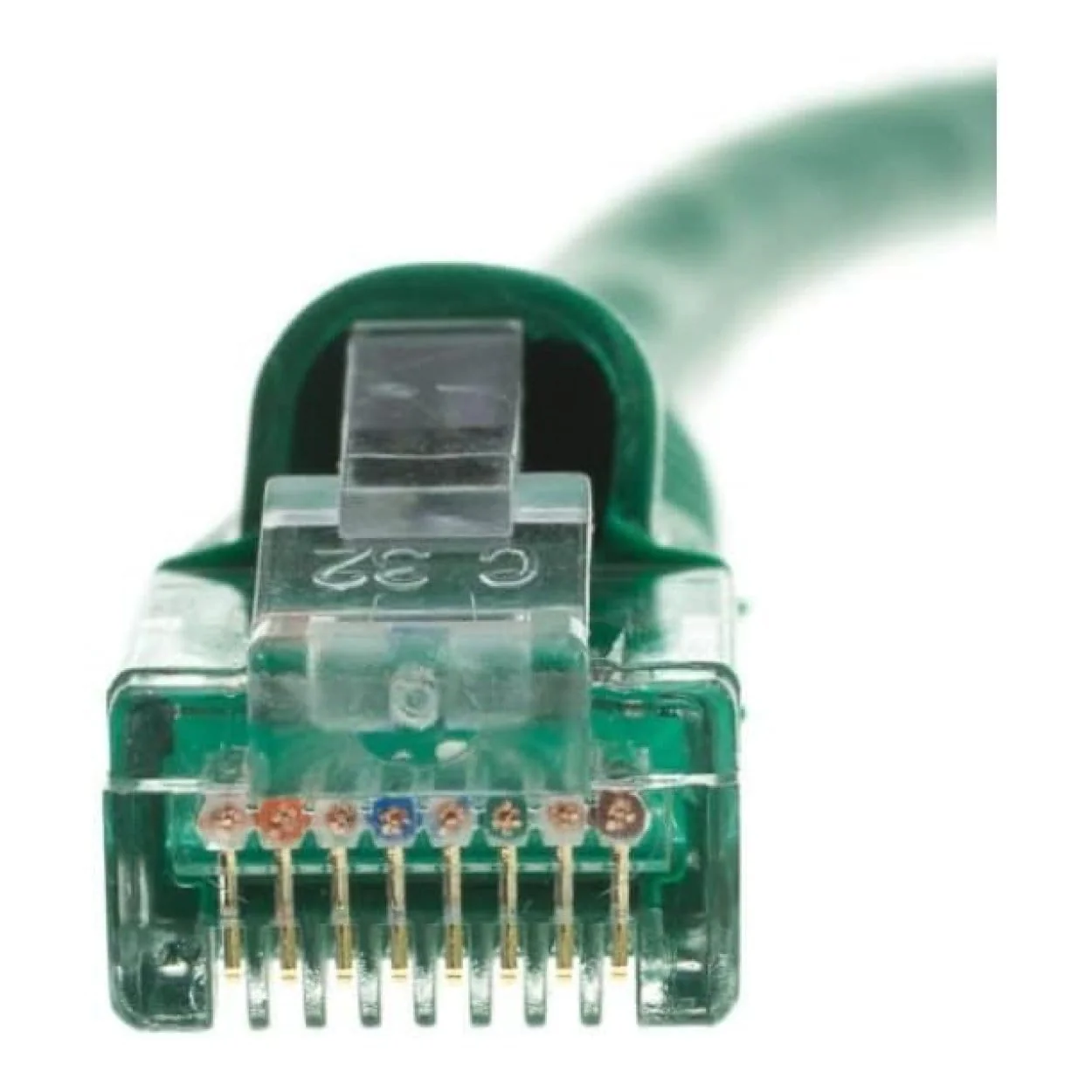 Premium Line 15m CAT5E Moulded Flylead Green 185111506 - Image 2