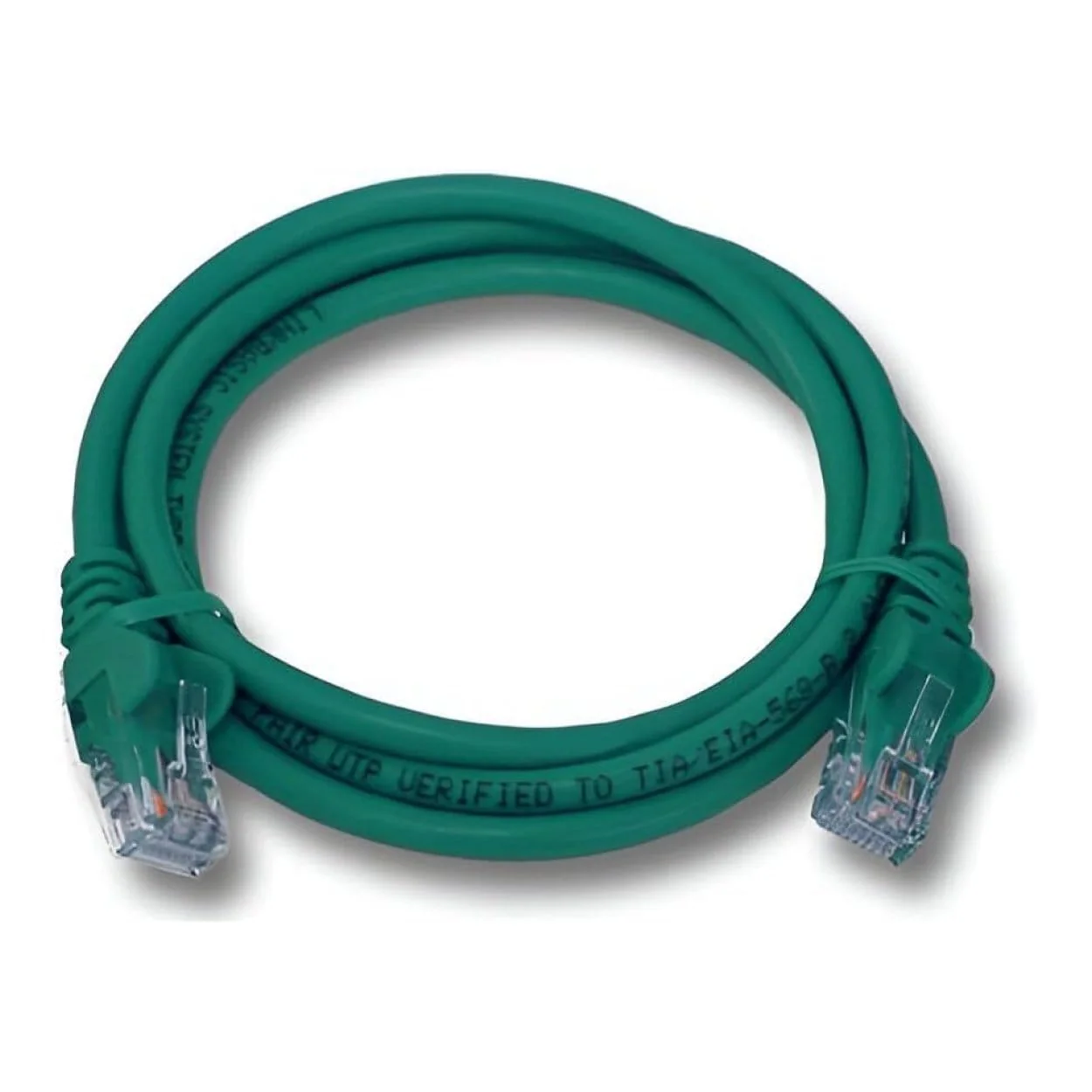 Premium Line 5m CAT5E Moulded Flylead Green 185110506 - Image 4