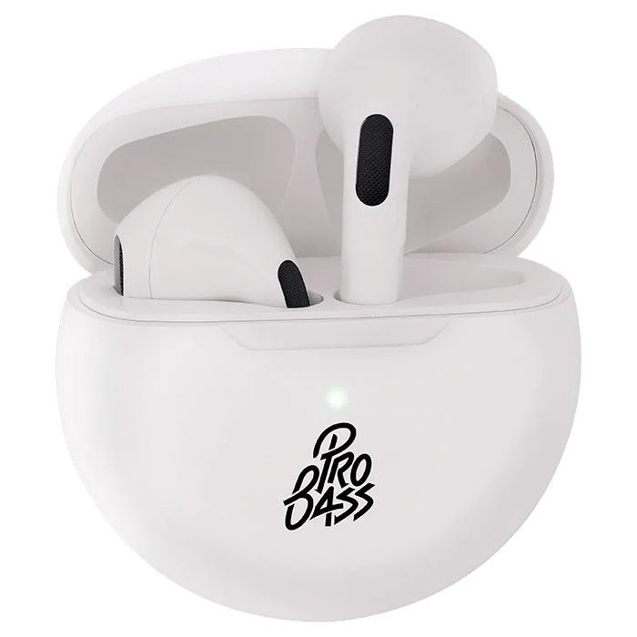 Pro Bass Luna Series TWS Earbuds - White PR-1115-WT