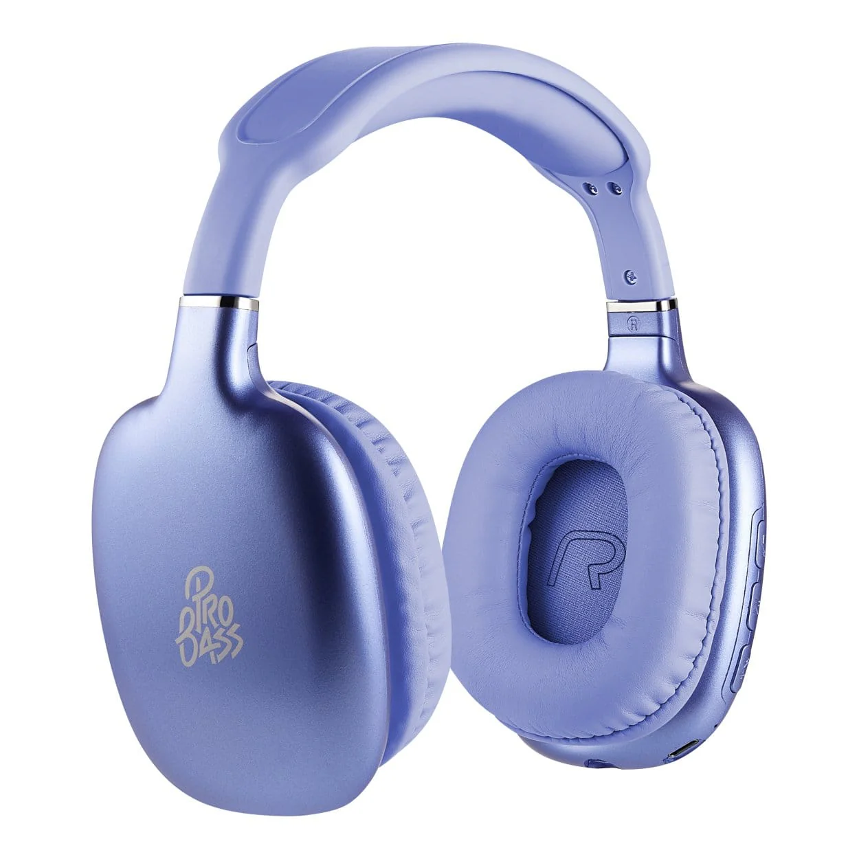 Pro Bass Retro Wireless Headphone Purple PB-2014-PR - Image 4