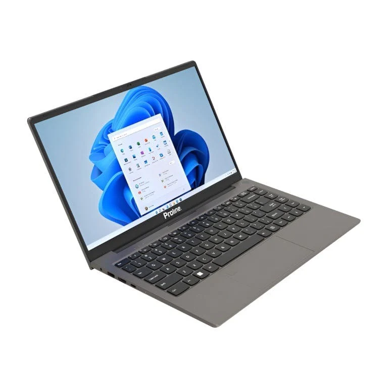 Proline Thinline V14 14.1-inch HD Laptop - Intel Celeron N4020 256GB SSD 8GB RAM Win 11 Home - Image 2