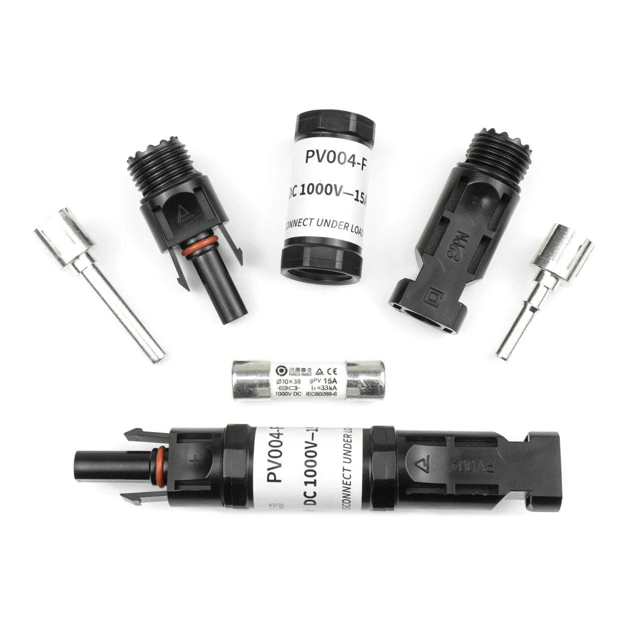 PV 1000V DC Solar Fuse Connectors PV004-F - Image 4