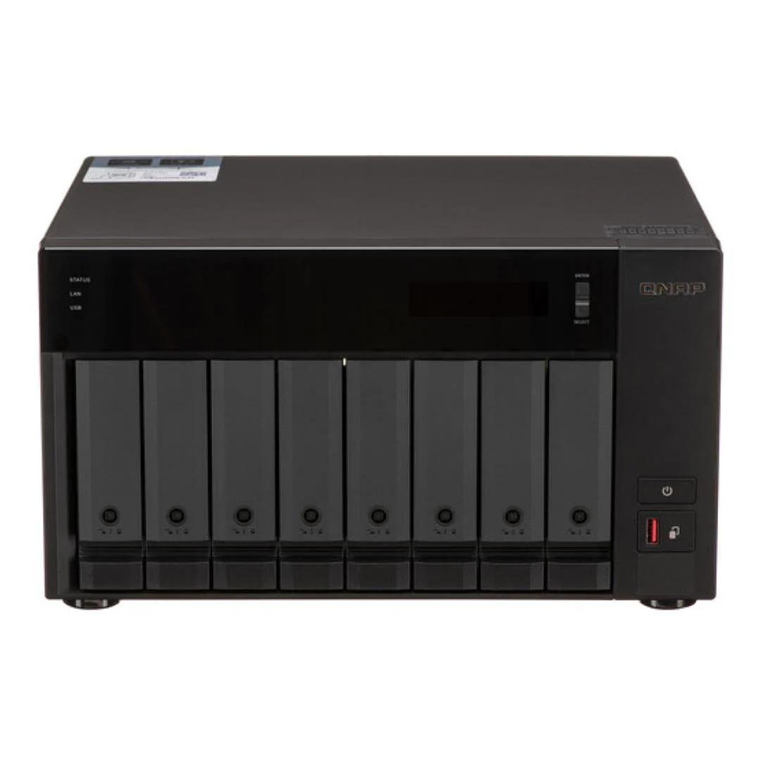 QNAP TVS-H874-I7-32G 8-bay Intel Core i7 32GB DDR4 NAS Tower Black