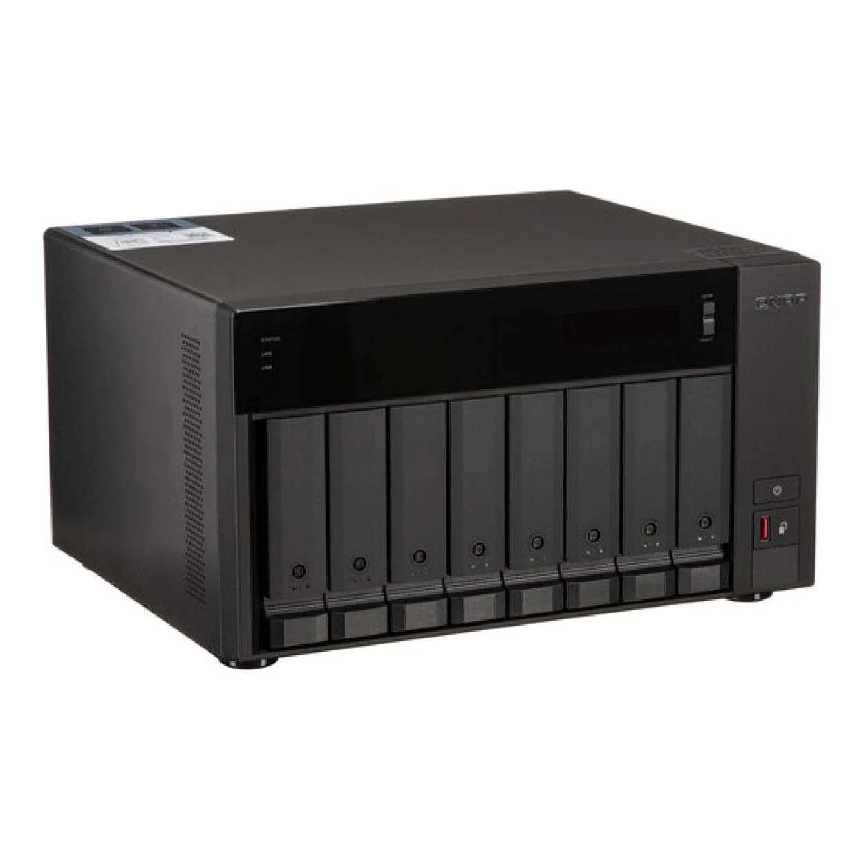 QNAP TVS-H874-I7-32G 8-bay Intel Core i7 32GB DDR4 NAS Tower Black - Image 2
