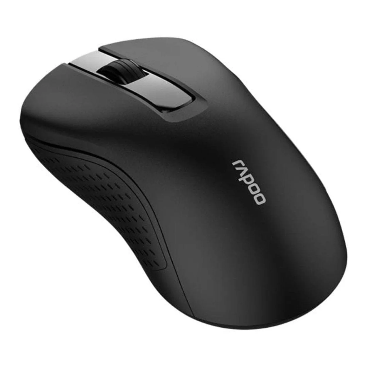 Rapoo B20 Silent Wireless Optical Mouse Black - Image 2