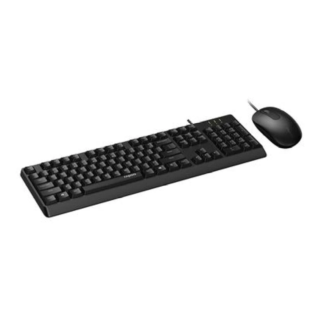 Rapoo X130PRO USB Wired Optical Keyboard and Mouse Combo Black - Image 2
