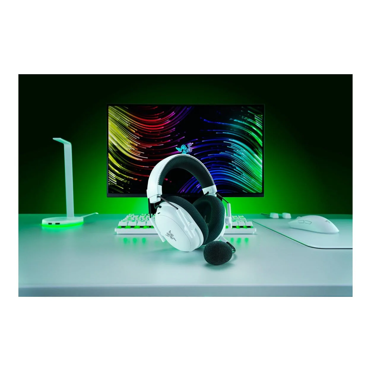 Razer BlackShark V3 Pro Wireless Gaming Headset - White RZ04-05400200-R3M1 - Image 4