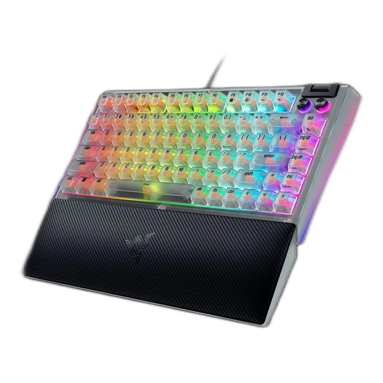 Razer BlackWidow V4 75 Gaming Keyboard Phantom White Edition RZ03-05003500-R3M1 - Image 2