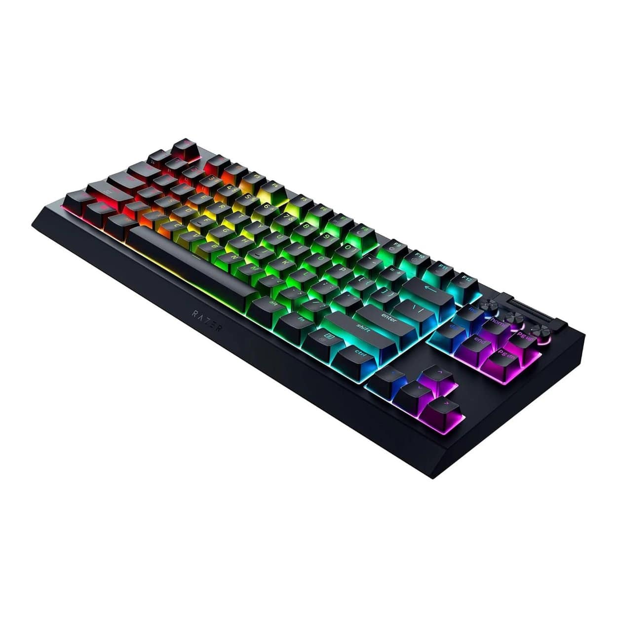 Razer BlackWidow V4 Tenkeyless HyperSpeed Wireless Mechanical Gaming Keyboard - Black RZ03-05480100-R3M1 - Image 2