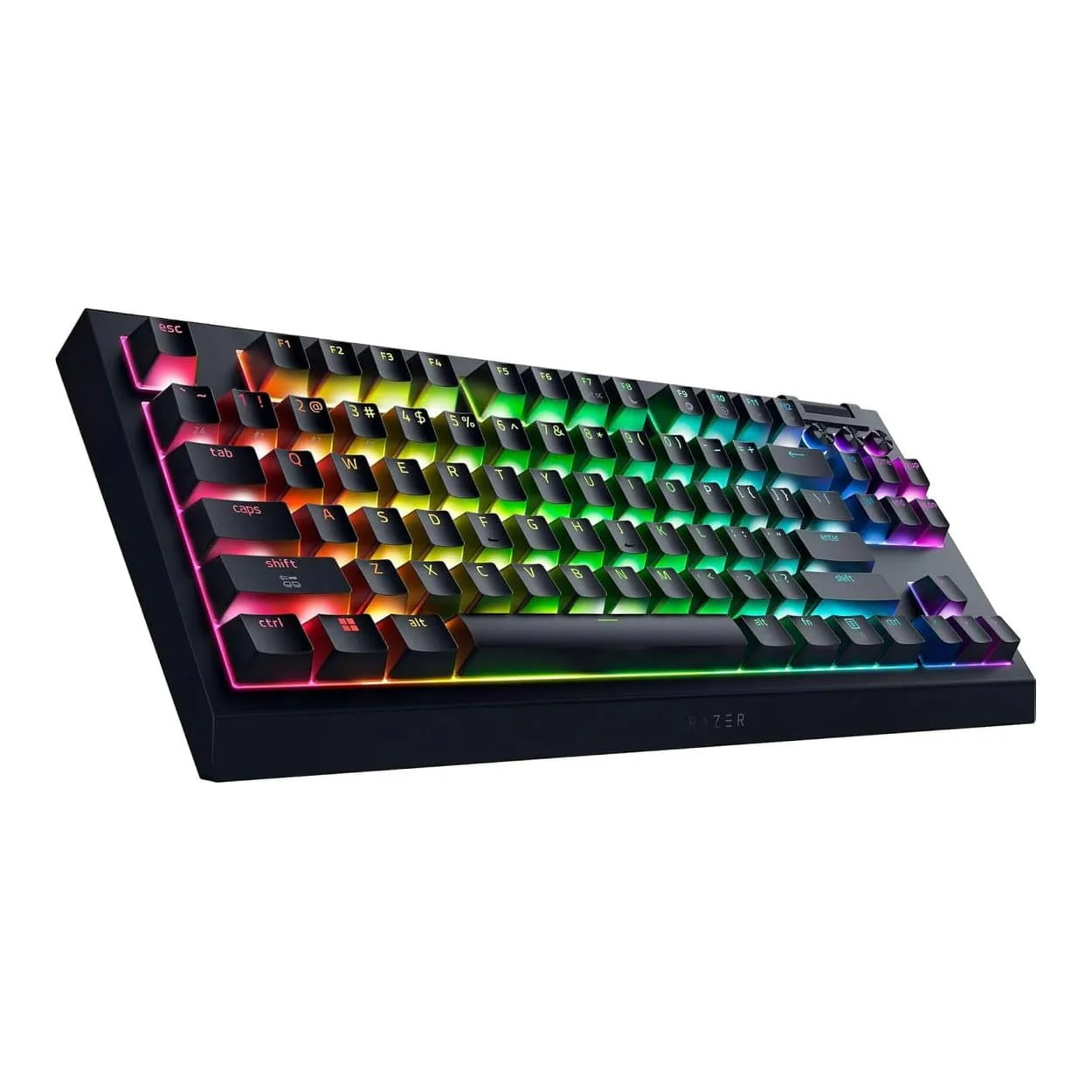 Razer BlackWidow V4 Tenkeyless HyperSpeed Wireless Mechanical Gaming Keyboard - Black RZ03-05480100-R3M1 - Image 3