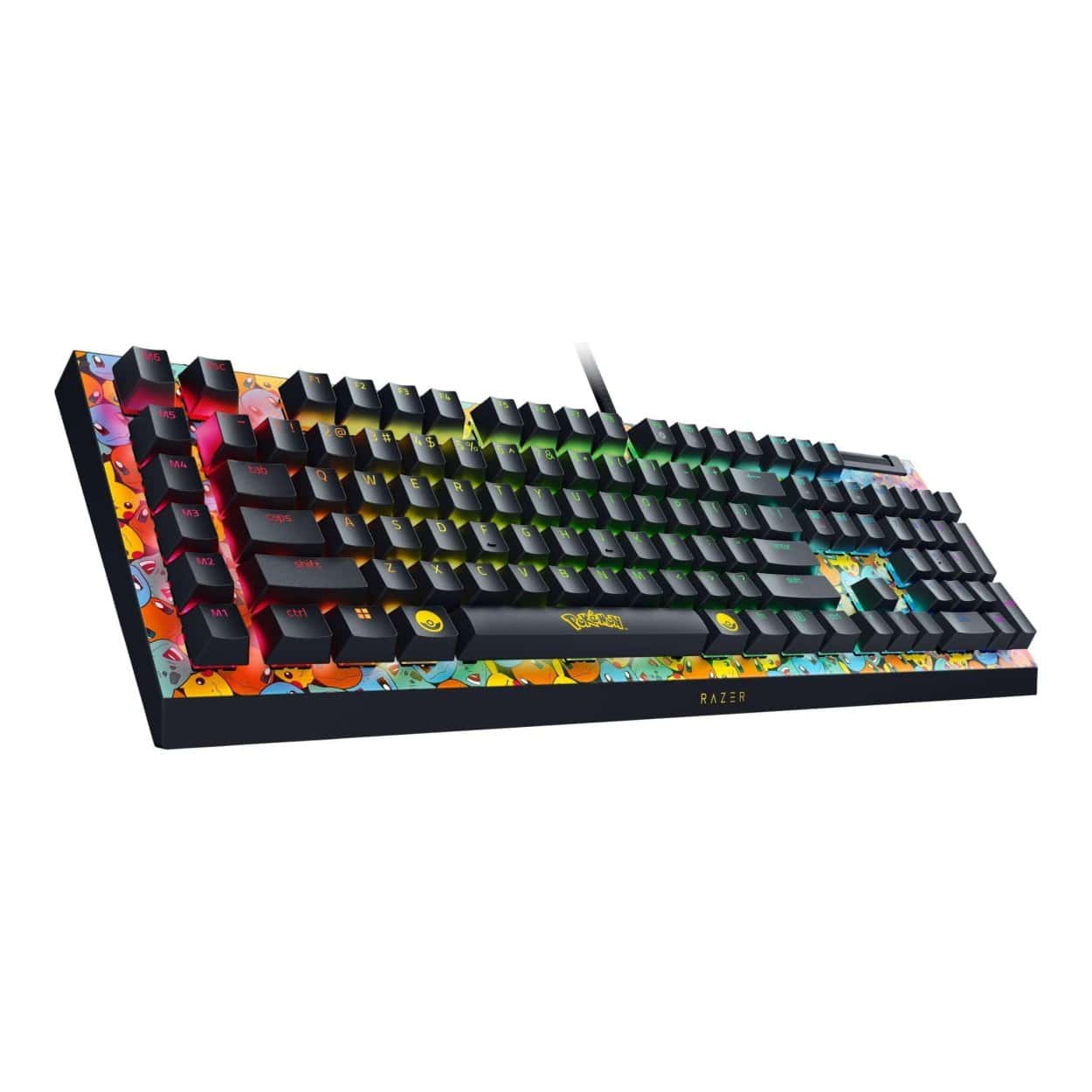 Razer BlackWidow V4 X Chroma RGB Pokemon Kanto Starters Edition USB Mechanical Gaming Keyboard RZ03-04704200-R3M1 - Image 2