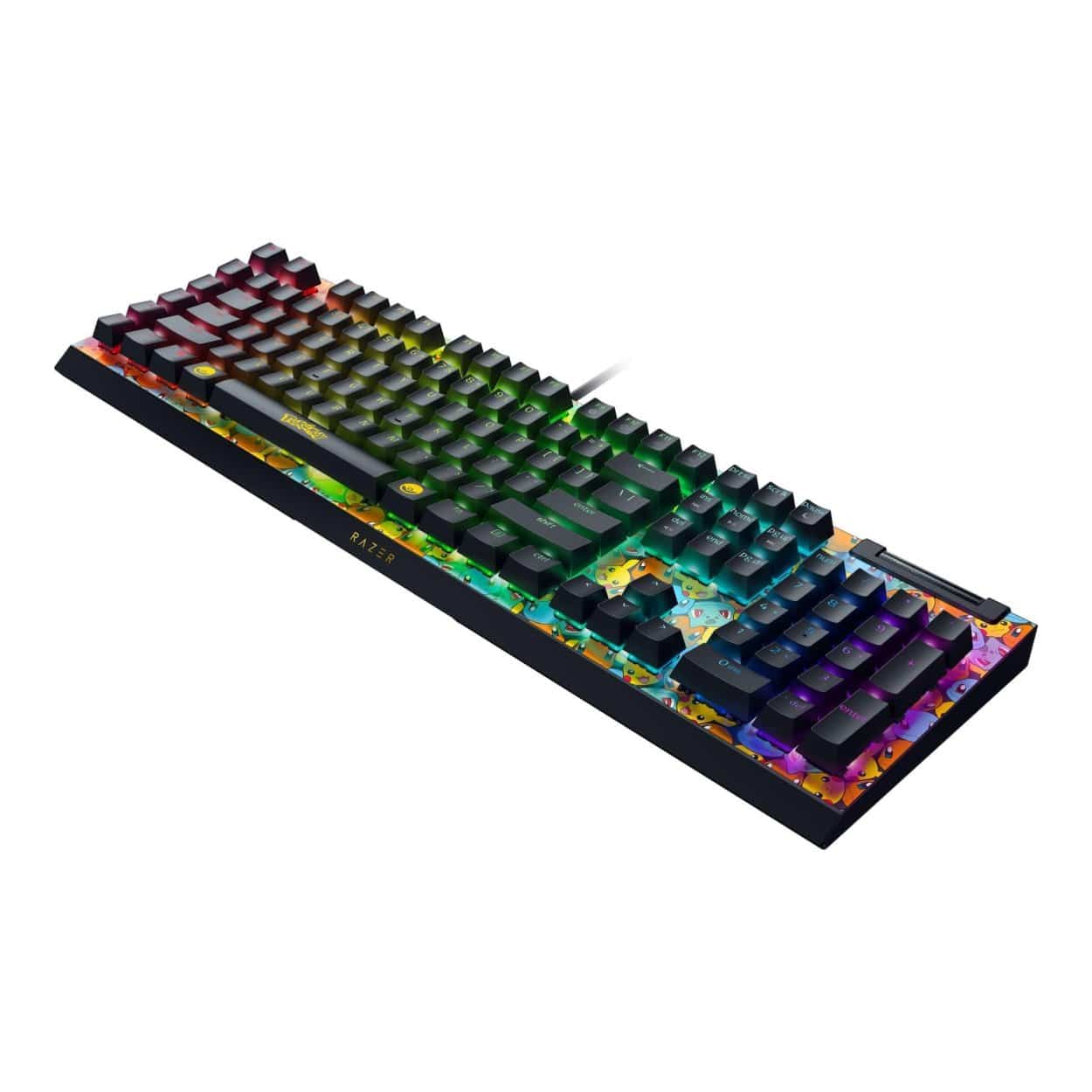 Razer BlackWidow V4 X Chroma RGB Pokemon Kanto Starters Edition USB Mechanical Gaming Keyboard RZ03-04704200-R3M1 - Image 4