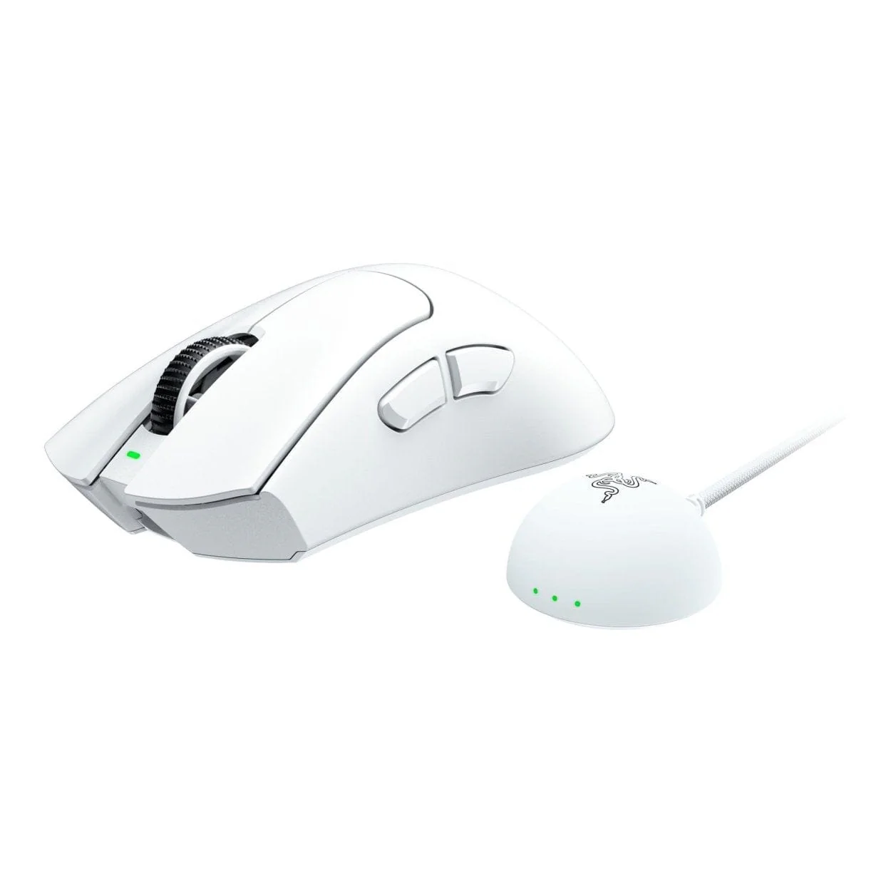 Razer DeathAdder V4 Pro RF Wireless USB Type-A Gaming Mouse White RZ01-05330200-R3G1 - Image 3