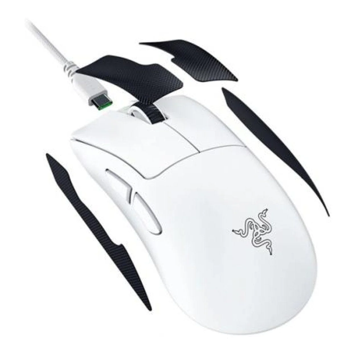 Razer DeathAdder V4 Pro RF Wireless USB Type-A Gaming Mouse White RZ01-05330200-R3G1 - Image 5