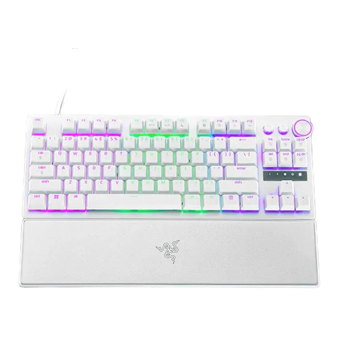 Razer Huntsman V3 Pro TKL Wired Esports Gaming Keyboard White RZ03-04981700-R3M1