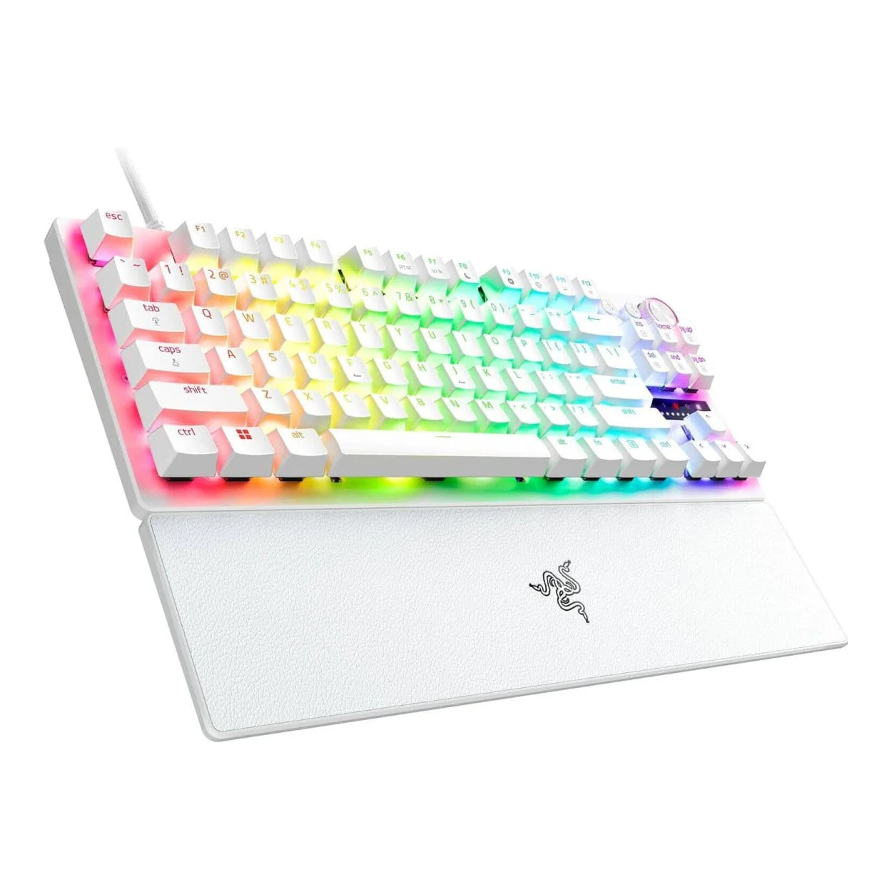 Razer Huntsman V3 Pro TKL Wired Esports Gaming Keyboard White RZ03-04981700-R3M1 - Image 2