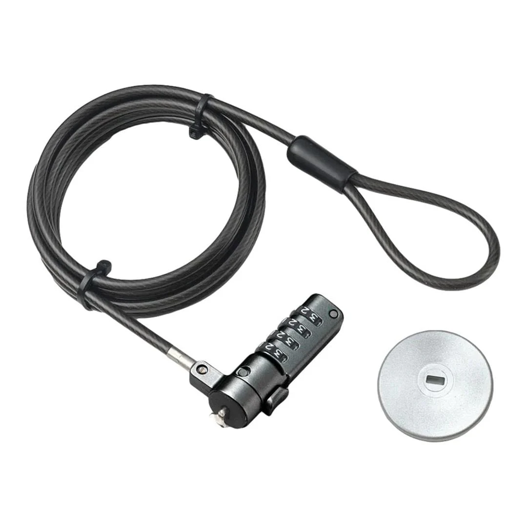 RCT NL-N04KA Universal 4-digit Combination Notebook Security Lock