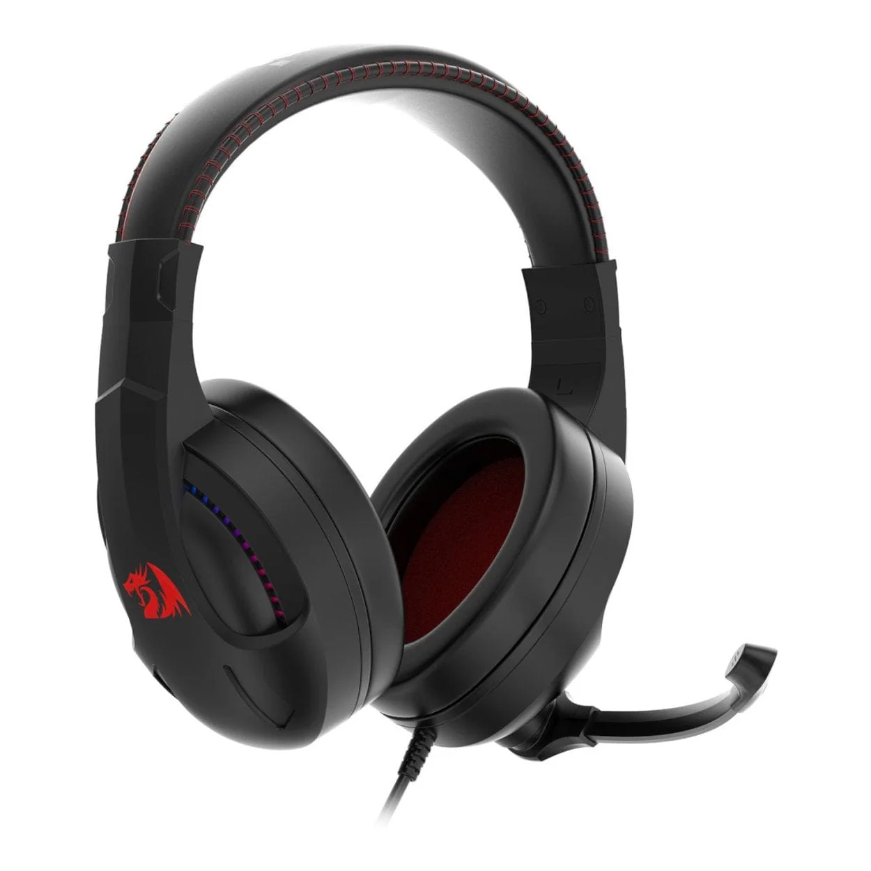 Redragon H211 Cronus Surround Sound RGB Wired Gaming Headset Black RD-H211-RGB - Image 3