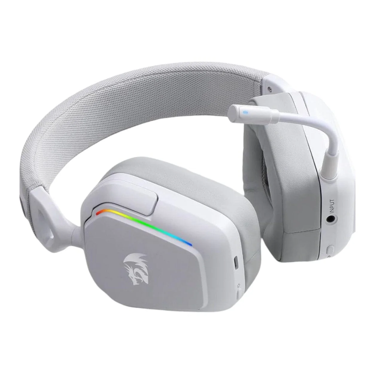 Redragon H868 RGB Wireless Gaming Headset White RD-H868W - Image 3