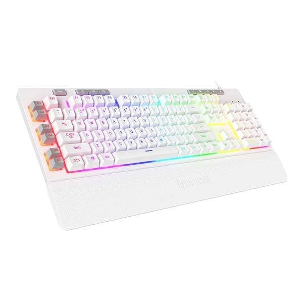 Redragon K512W Shiva Membrane Keyboard - White RD-K512W-RGB-1 - Image 2