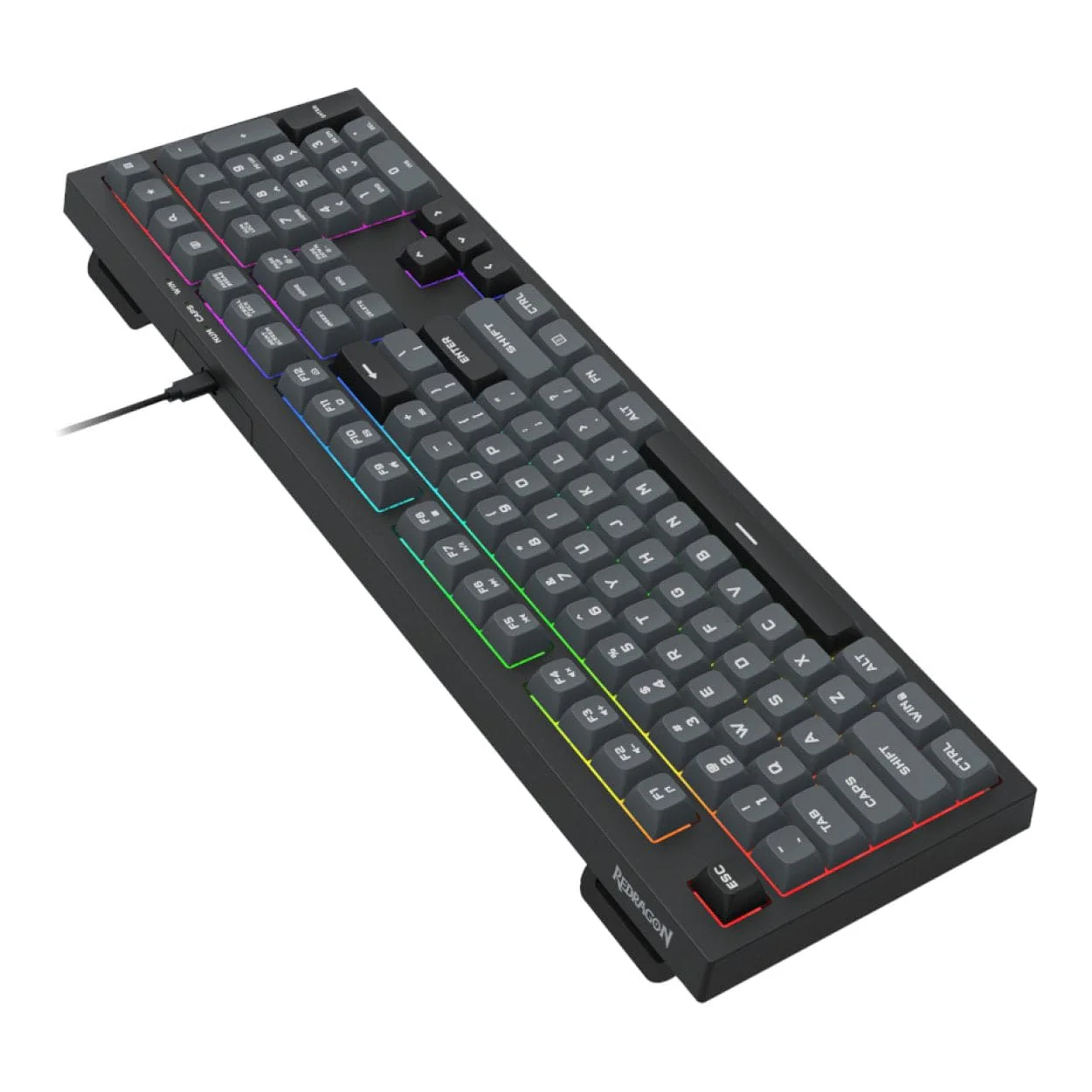 Redragon K518 CRUX RGB Wired Membrane Keyboard Black RD-K518-RGB-GB - Image 4