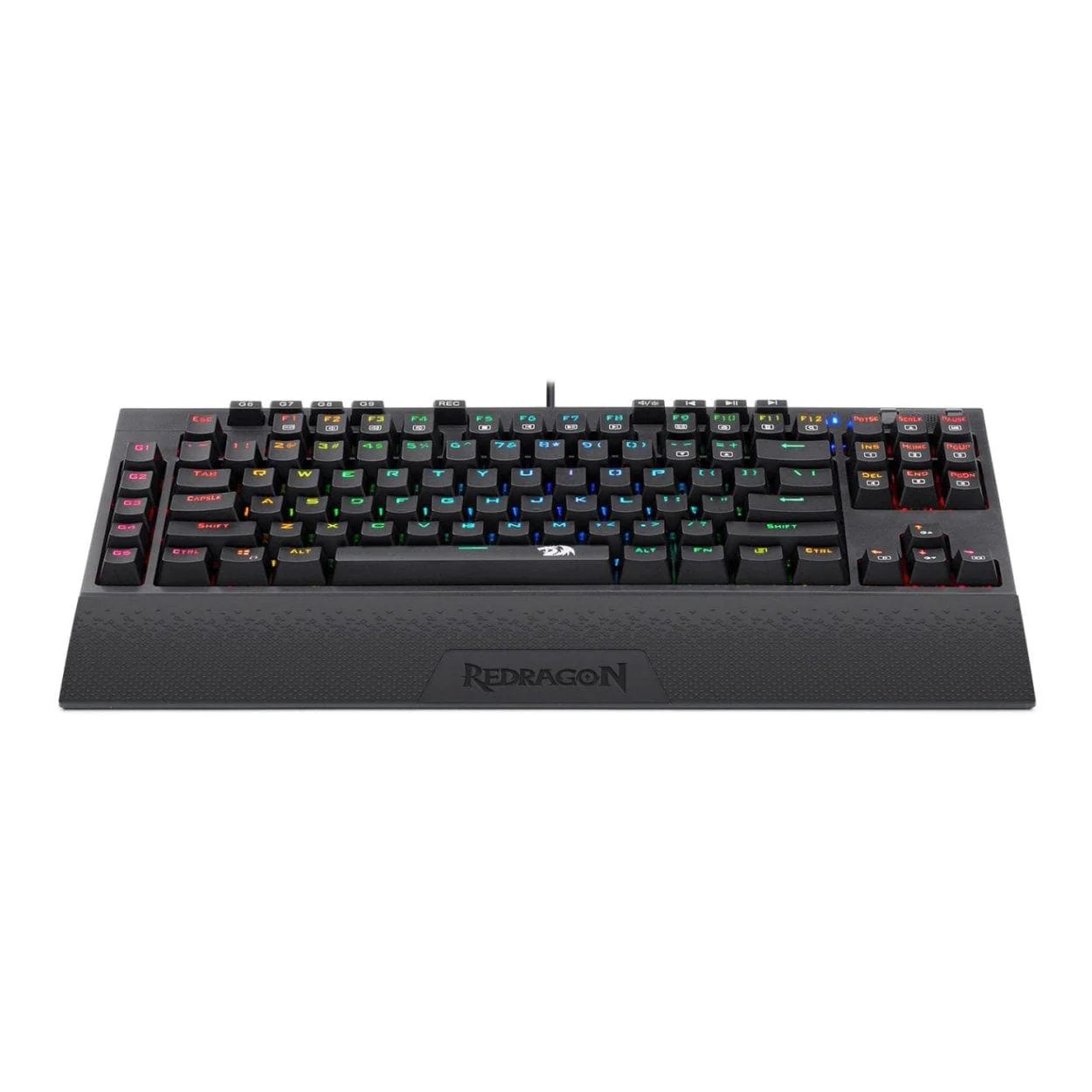 Redragon K588 RGB Pro Broadsword TKL Mechanical Wired Gaming Keyboard Black RD-K588RGB - Image 2
