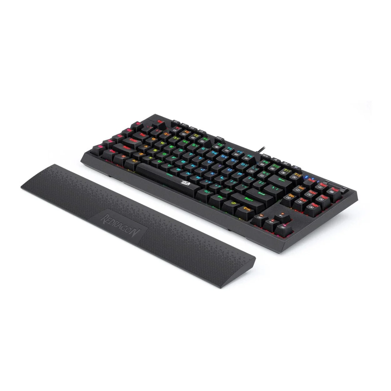 Redragon K588 RGB Pro Broadsword TKL Mechanical Wired Gaming Keyboard Black RD-K588RGB - Image 3
