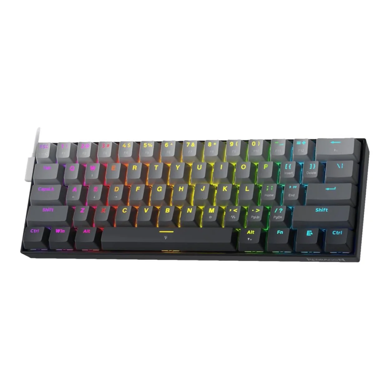 Redragon K617 Fizz Rapid Trigger Magnet Hall Switch Wired RGB Gaming Keyboard RD-K617GGB-RGB-M - Image 4