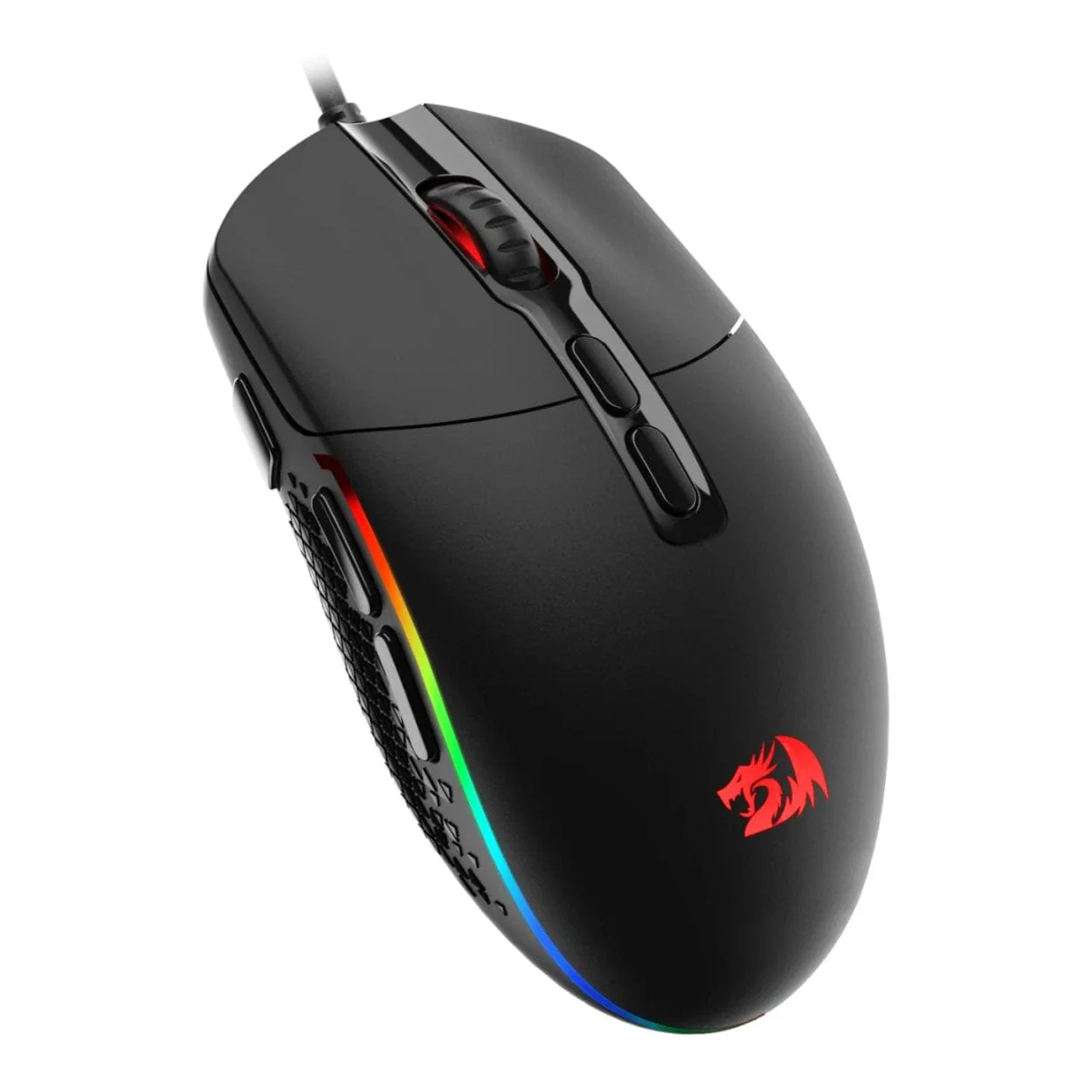 Redragon M719 Invader RGB 10000 DPI Wired Optical Gaming Mouse Black RD-M719-RGB - Image 5