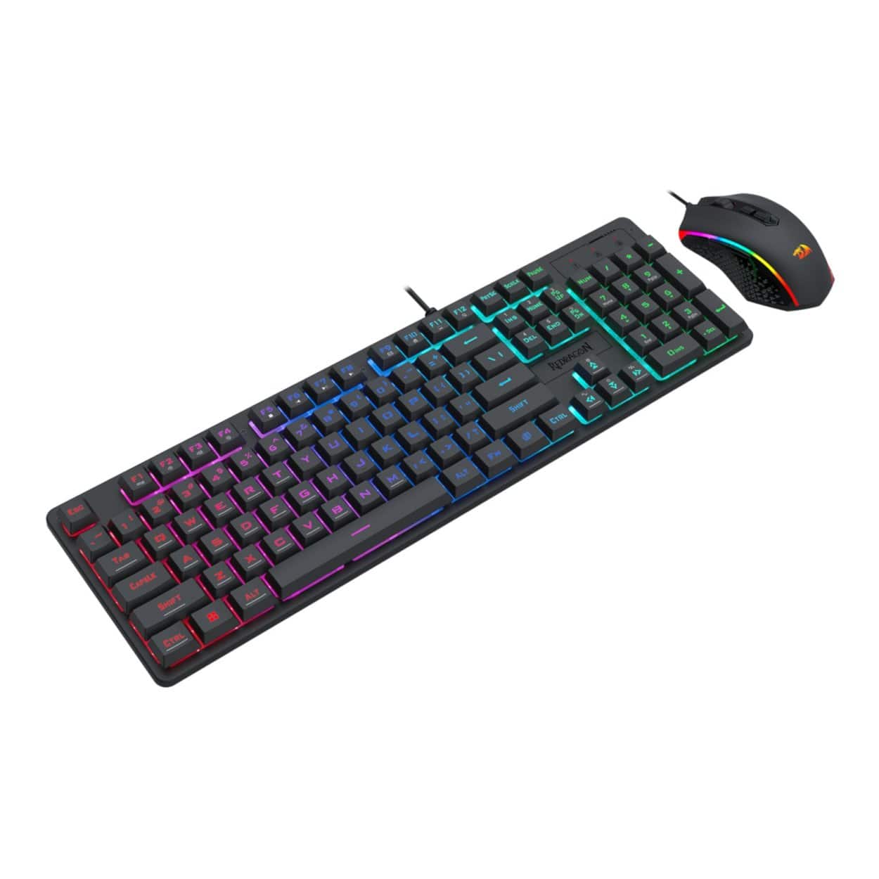 Redragon S107 RGB Wired Gaming Keyboard and Mouse Combo RD-S107-RGB-BA - Image 3