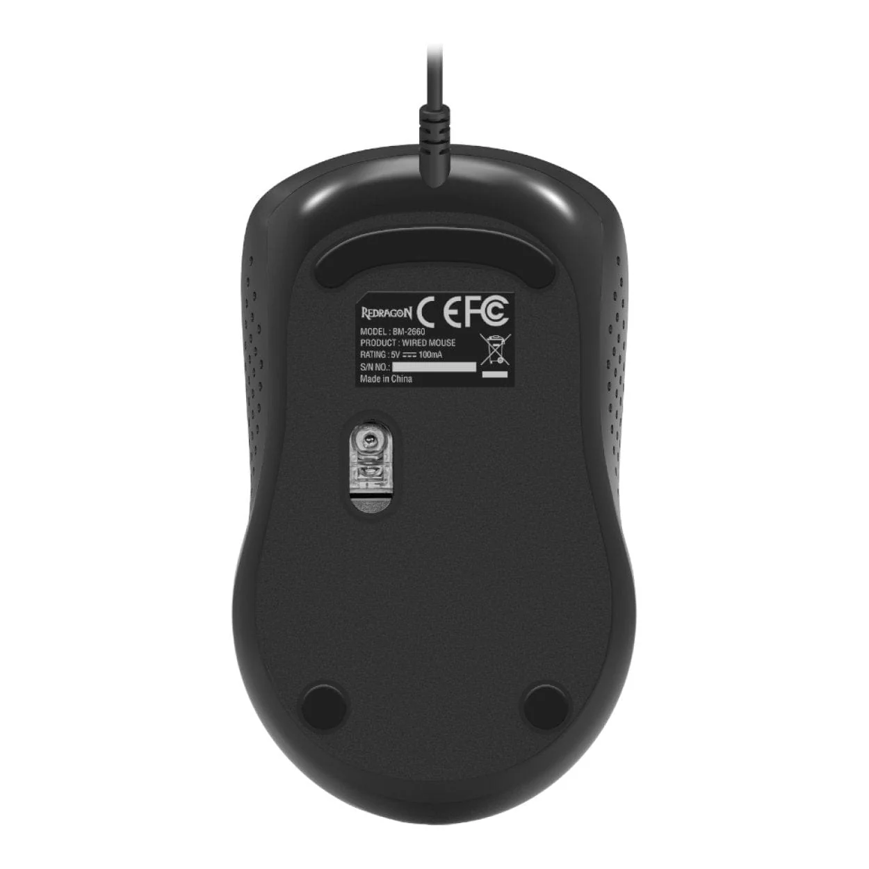 Redragon USB Wired Optical Mouse Black RD-BM-4049 - Image 5