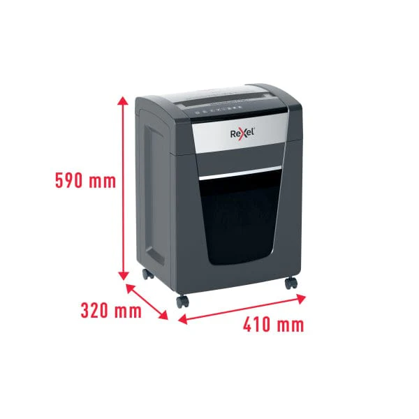 Rexel Momentum P420+ Jam Free Cross Cut Paper Shredder 301087 - Image 4