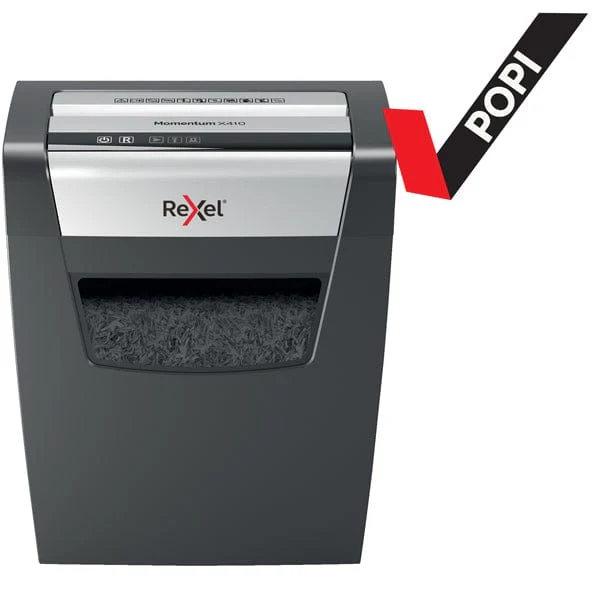 Rexel Momentum X410 Cross Cut P4 Paper Shredder 303010 - Image 3
