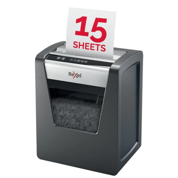 Rexel Momentum X415 15 Sheet Cross Cut P4 Paper Shredder 303014 - Image 2