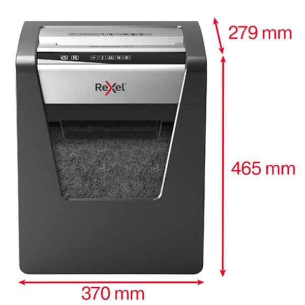 Rexel Momentum X415 15 Sheet Cross Cut P4 Paper Shredder 303014 - Image 4