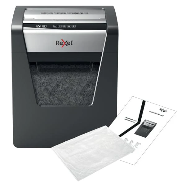 Rexel Momentum X415 15 Sheet Cross Cut P4 Paper Shredder 303014 - Image 6