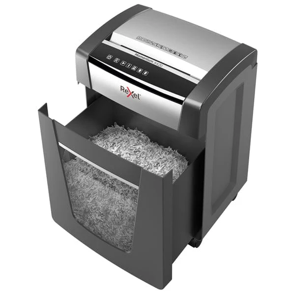 Rexel Momentum X420 P4 Cross Cut 20 Sheet Paper Shredder, 30L Bin - Image 6