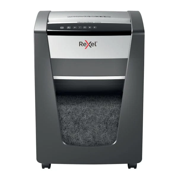 Rexel Momentum X420 P4 Cross Cut 20 Sheet Paper Shredder, 30L Bin - Image 8