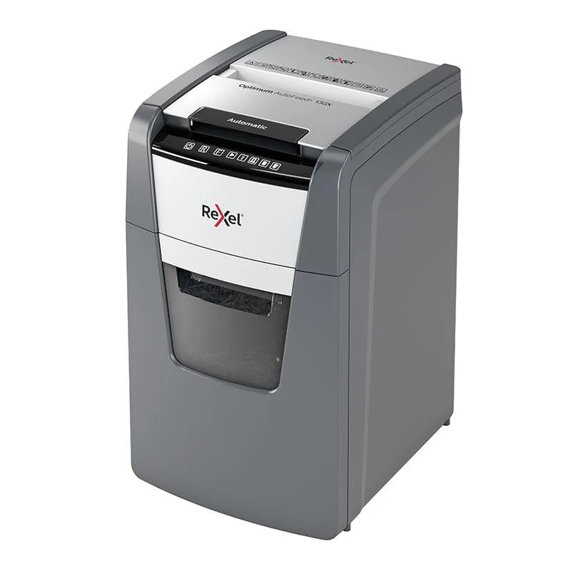 Rexel Optimum AutoFeed+ 130X Automatic Cross Cut P4 Paper Shredder 301414 - Image 2