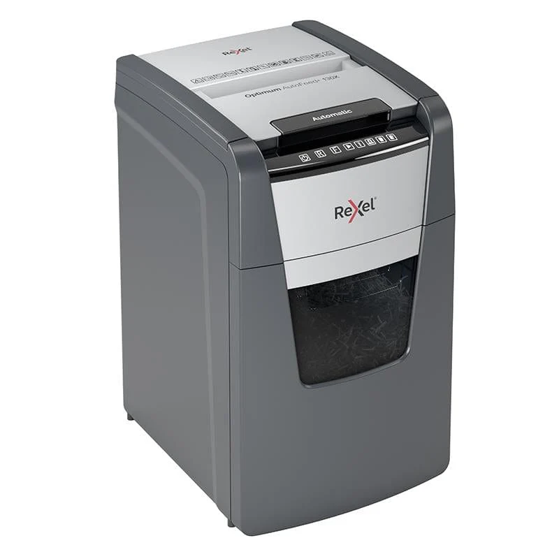 Rexel Optimum AutoFeed+ 130X Automatic Cross Cut P4 Paper Shredder 301414 - Image 4