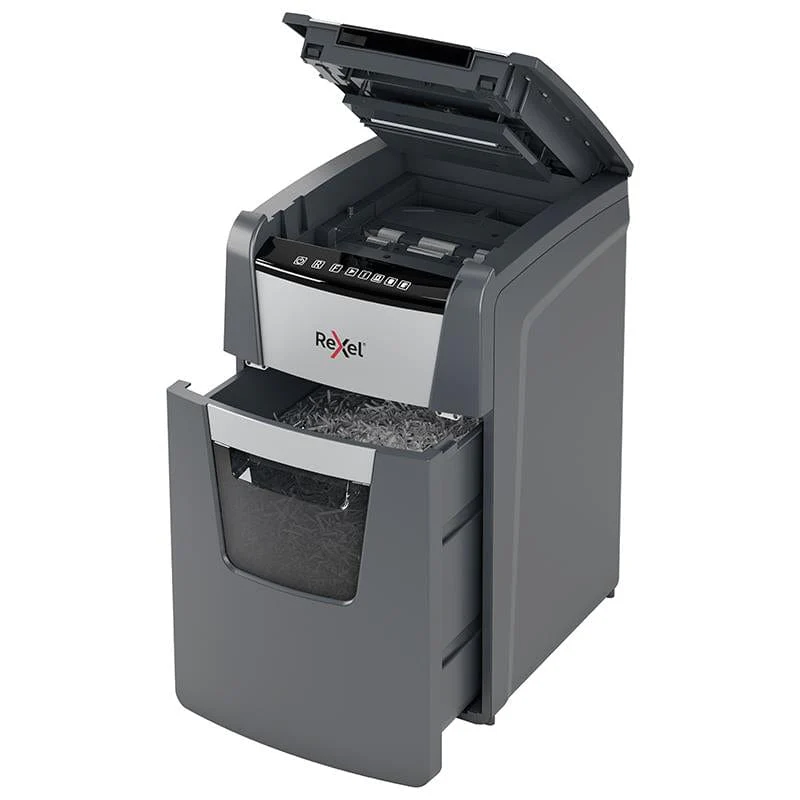 Rexel Optimum AutoFeed+ 130X Automatic Cross Cut P4 Paper Shredder 301414 - Image 5