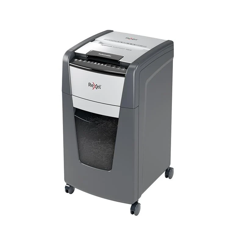 Rexel Optimum AutoFeed+ 300X Automatic Cross Cut P4 Paper Shredder 301422 - Image 7