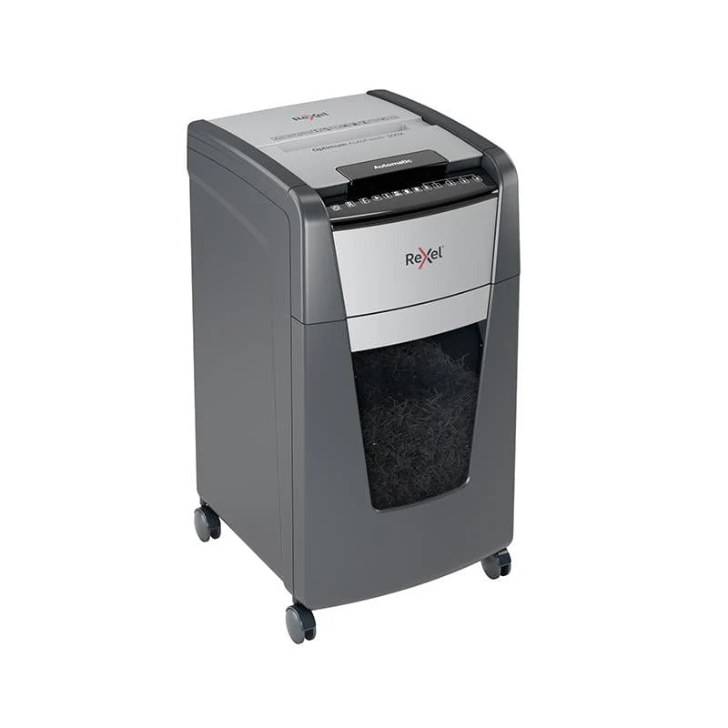 Rexel Optimum AutoFeed+ 300X Automatic Cross Cut P4 Paper Shredder 301422 - Image 8
