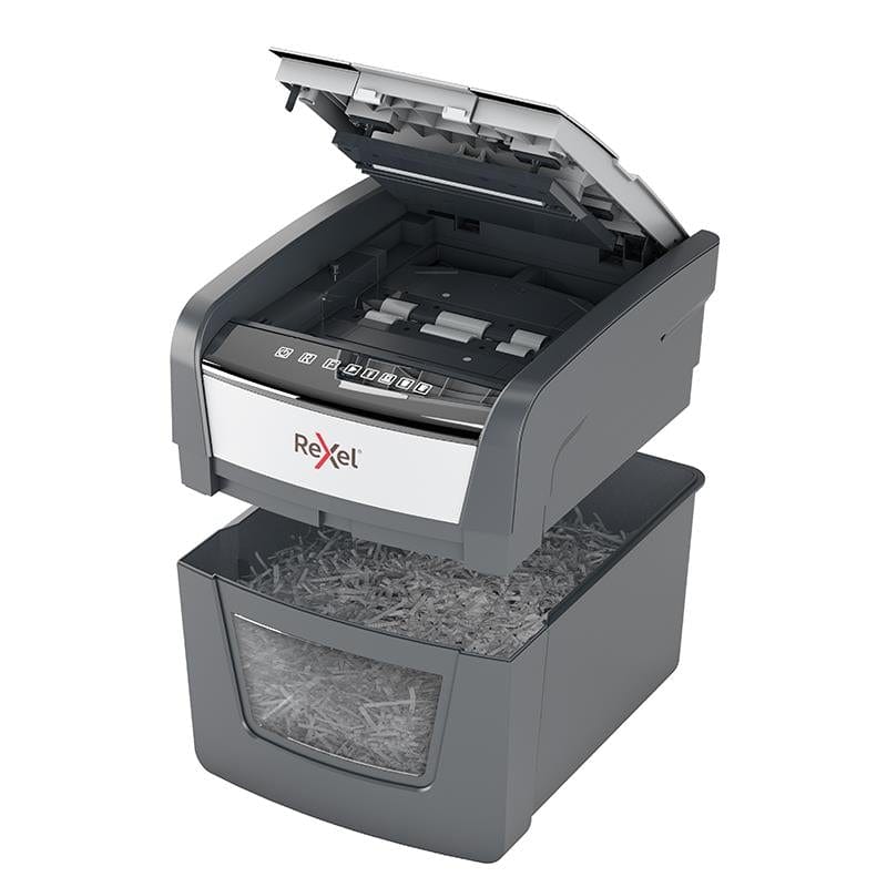 Rexel Optimum AutoFeed+ 50X Automatic Cross Cut P4 Paper Shredder 301397 - Image 4