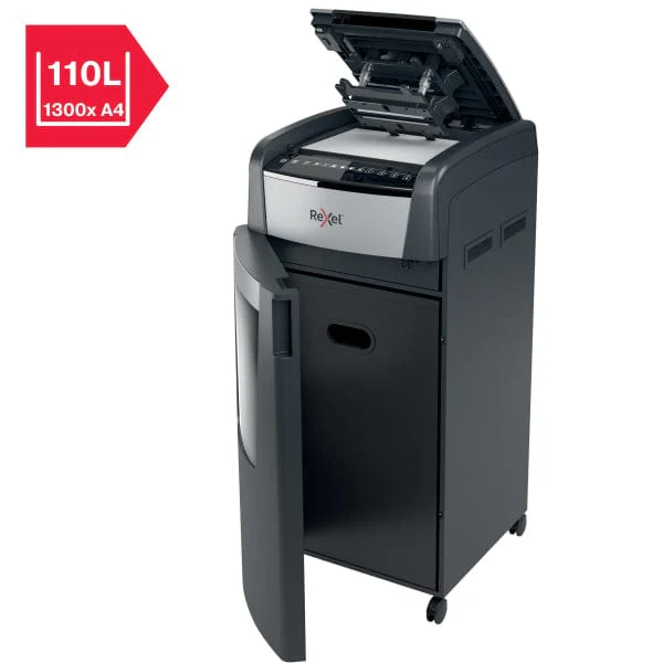 Rexel Optimum AutoFeed+ 600M P5 Micro Cut Paper Shredder - Image 3