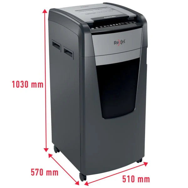 Rexel Optimum AutoFeed+ 600X Automatic Cross Cut P4 Paper Shredder 301433 - Image 14