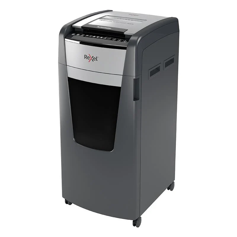 Rexel Optimum AutoFeed+ 600X Automatic Cross Cut P4 Paper Shredder 301433 - Image 9