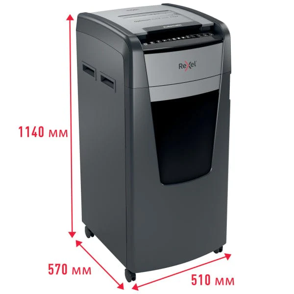 Rexel Optimum AutoFeed+ 750M Automatic Micro Cut P5 Paper Shredder 301447 - Image 5